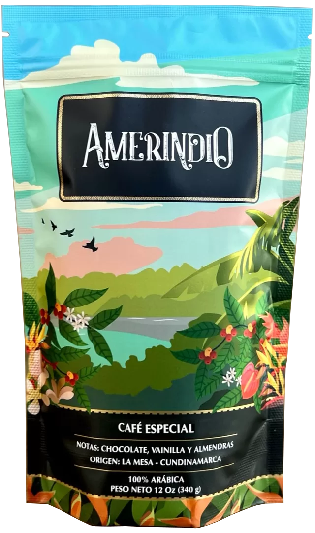 COLOMBIAN-SELECTED-COFFEE-AMERINDIO-BAG-340GR Café especial seleccionado Amerindio.