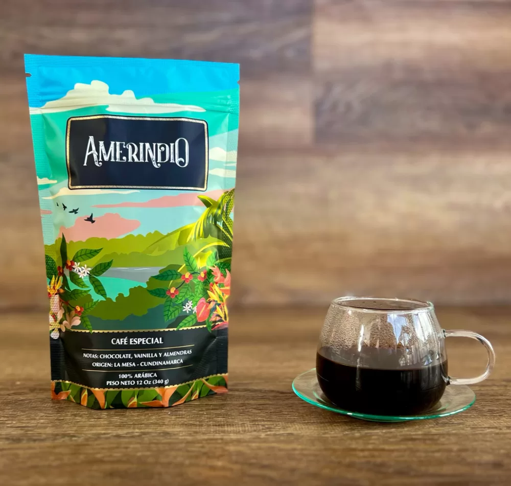 Café especial seleccionado Amerindio.